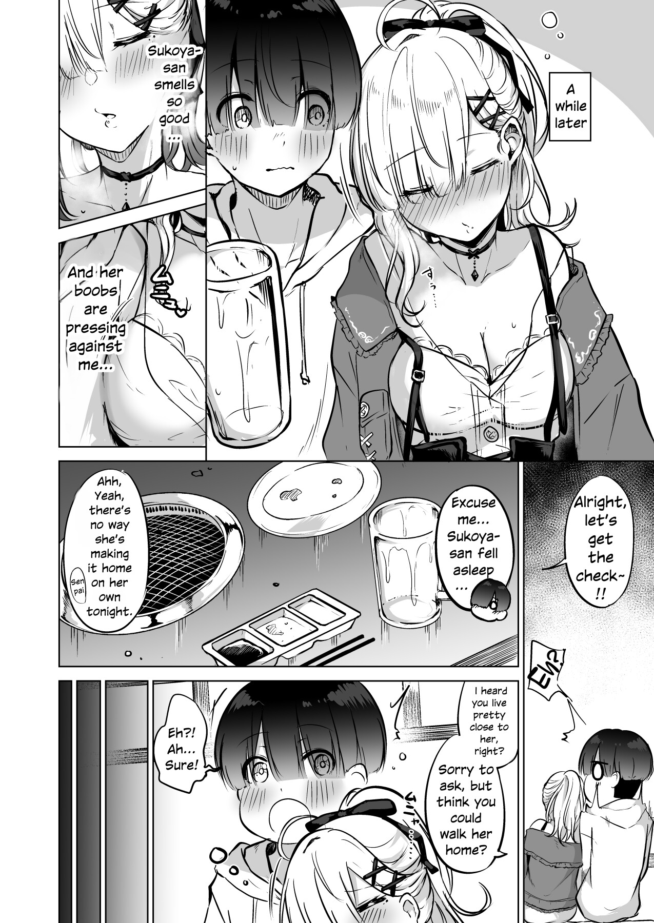 Hentai Manga Comic-Keep Sukoya Company Until She Sobers Up, Okay?-Read-3